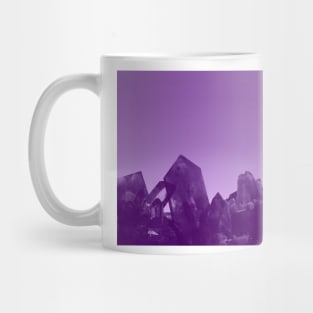 Amethyst clusters Mug